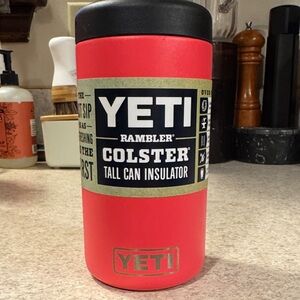 YETI Rambler Colster Tall Can Insulator - Bright Red